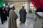 نمایشگاه جهاد تبیین در مدارس ملایر