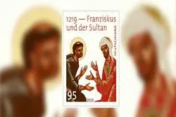 Sonderbriefmarke zum Treffen von Franziskus mit Sultan