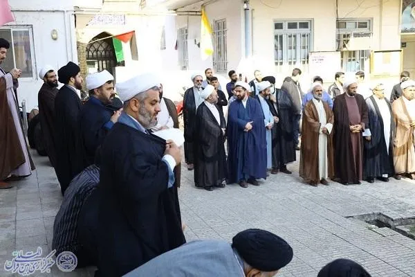 اجتماع ضد صهیونیستی طلاب، استادان و مبلغان شهرستان ساری