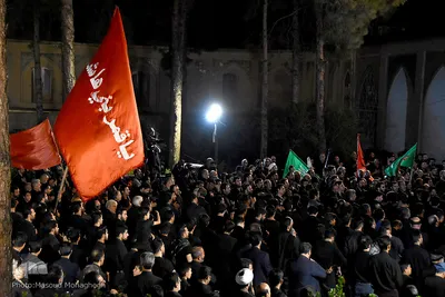 مراسم شام غریبان و تجمع بزرگ عاشوراییان در سمنان