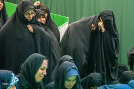 حضور خادمان بارگاه امام علی بن موسی الرضا در معراج الشهدا سپاه
