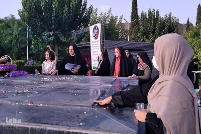سه شنبه های مهدوی در جوار شهدای گمنام بوستان شهروند شیراز‎‎