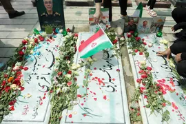 گلزار شهدا میزبان تاسوعا