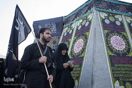 راهپیمایی جاماندگان اربعین حسینی در تهران
