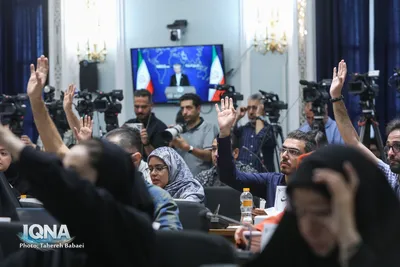 نشست خبری  اسماعیل بقایی، سخنگوی وزارت امور خارجه