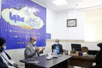 بازدید رییس شورای اسلامی شهر یزد از خبرگزاری ایکنا یزد‎‎
