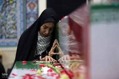 وداع با پیکر پاک ۱۰۰ شهید گمنام