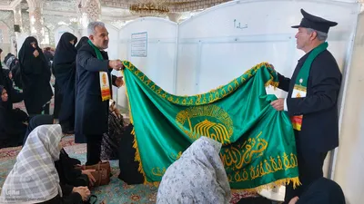 میزبانی نایین از کاروان زیر سایه خورشید