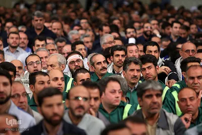 دیدار جمعی از کارگران سراسر کشور با رهبر انقلاب