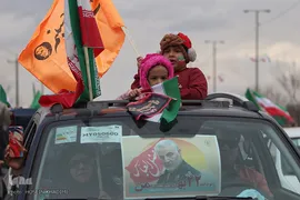 شکوه اقتدار ۲۲ بهمن در سرزمین آفتاب