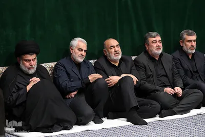 مراسم عزاداری شب شام غریبان حسینی(ع) در حسینیه امام‌خمینی(ره)
