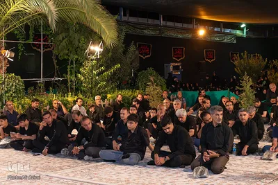 مراسم سوگواری شب تاسوعا در هیئت قرآنی علمدار ظهور اصفهان