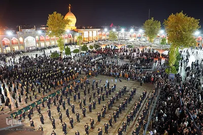 شام غریبان در حرم شاهچراغ(ع)‎