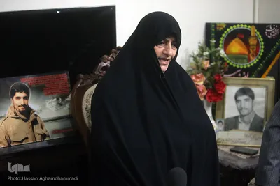 دیدار نمایندگان جامعه قرآنی با خانواده شهید «مهدی خاتمی»