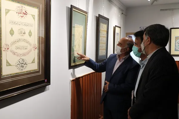 اولین نگارخانه شهرستان زرند افتتاح شد