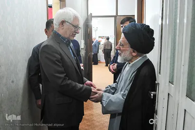 روضه‌خوانی در منزل آیت‌الله سیدعلی شفیعی