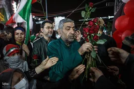 جشن شب ولادت امام رضا(ع) در میدان صادقیه