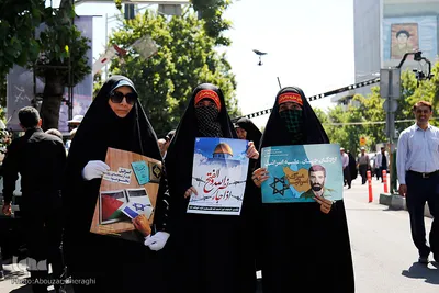 راهپیمایی روز قدس در تهران