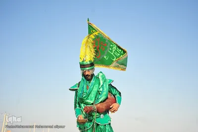 حرکت کاروان مشایه الحسین از بندر امام خمینی(ره) به سمت کربلا