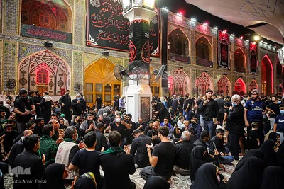 حرم مطهر اميرالمومنين علی(ع) در آستانه اربعین حسینی