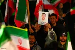 مراسم روضه‌خوانی به مناسبت شهادت رهبر انقلاب اسلامی در اصفهان