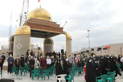 اهتزاز پرچم حسینی در شهرکرد