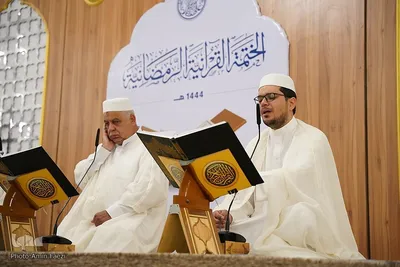 جزءخوانی قرآن در آستان علوی