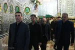 حضور استاندار مرکزی در مراسم عزاداری ظهر عاشورا در آستانه علوی - شازند/عکاس:طاها نظیری