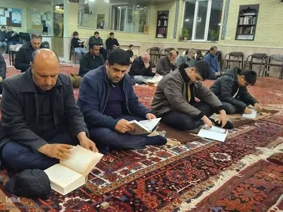 مراسم احیای شب‌های قدر در مساجد اهر