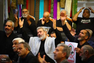 مراسم هفتمین شب خاکسپاری قائد شهید امت در اصفهان