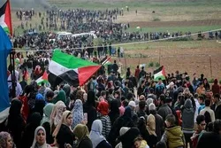Demo Warga Palestina dengan Slogan Loyalitas dengan Darah Syuhada Haram Ibrahimi