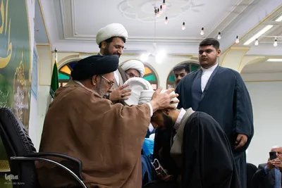 مراسم عمامه‌گذاری طلاب حوزه علمیه اصفهان