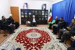 دیدار نماینده ولی فقیه در مازندران با خادمان حضرت معصومه (س)