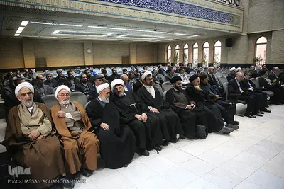 مراسم بزرگداشت سومین روز ارتحال مرحوم آیت‌الله واعظ‌زاده خراسانی