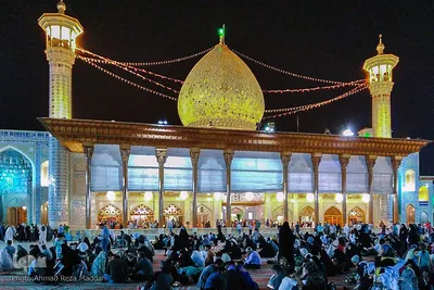 مراسم سوگواری شهادت حضرت امام محمدباقر(ع) در حرم شاهچراغ(ع)‎‎