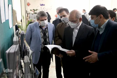 بازدید محسن حاجی میرزایی، وزیر آموزش و پرورش از ایکنا