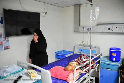فعالیت دوباره بخش کودکان بیمارستان شهید بقایی اهواز
