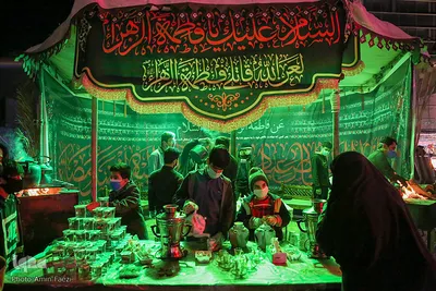 موکب بچه های انقلاب، میزبان پیکر مطهر بسیجی شهید «الله یار زارع مویدی»