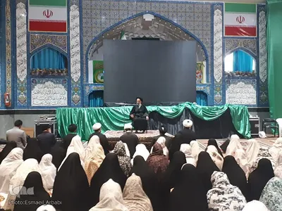 سخنرانی حجت‌الاسلام عبادی در جمع معتکفان بیرجندی