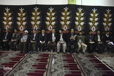 مراسم تحریم آیت الله هاشمی رفسنجانی در اهواز