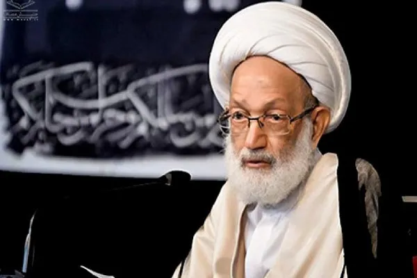 الشيخ عيسى قاسم يدعو للتضامن مع الشعب اللبناني