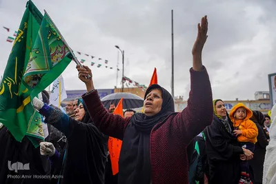 شادپیمایی نیمه شعبان در شیراز