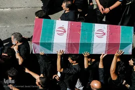 تشییع پیکر ۱۳۵ شهید گمنام دفاع مقدس