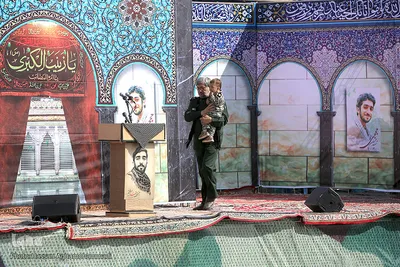مراسم تشییع پیکر شهید محسن حججی در تهران