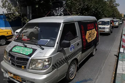 دسته عزاداران حسینی تاکسی رانان شهر تهران