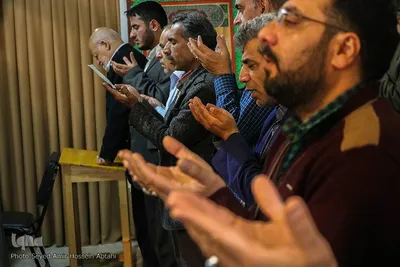 مراسم سحرگاه و اقامه نماز عید فطر در مسجد نو - اصفهان