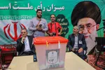 حضور پرشور مردم تبریز پای صندوق رای‎