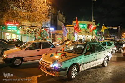 جشن شب نیمه شعبان در مشهد