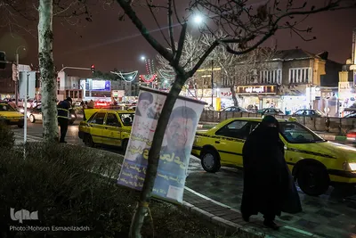 تبلیغات نامزدهای یازدهمین دوره انتخابات مجلس در مشهد
