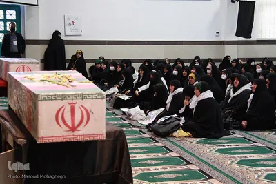 مراسم بزرگداشت سومین سالگرد شهادت سردار سپهبد شهید قاسم سلیمانی در حسینیه شهدای گمنام سپاه قائم آل محمد (عج) سمنان